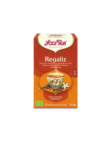 Yogi Tea Regaliz 17 filtros BIO